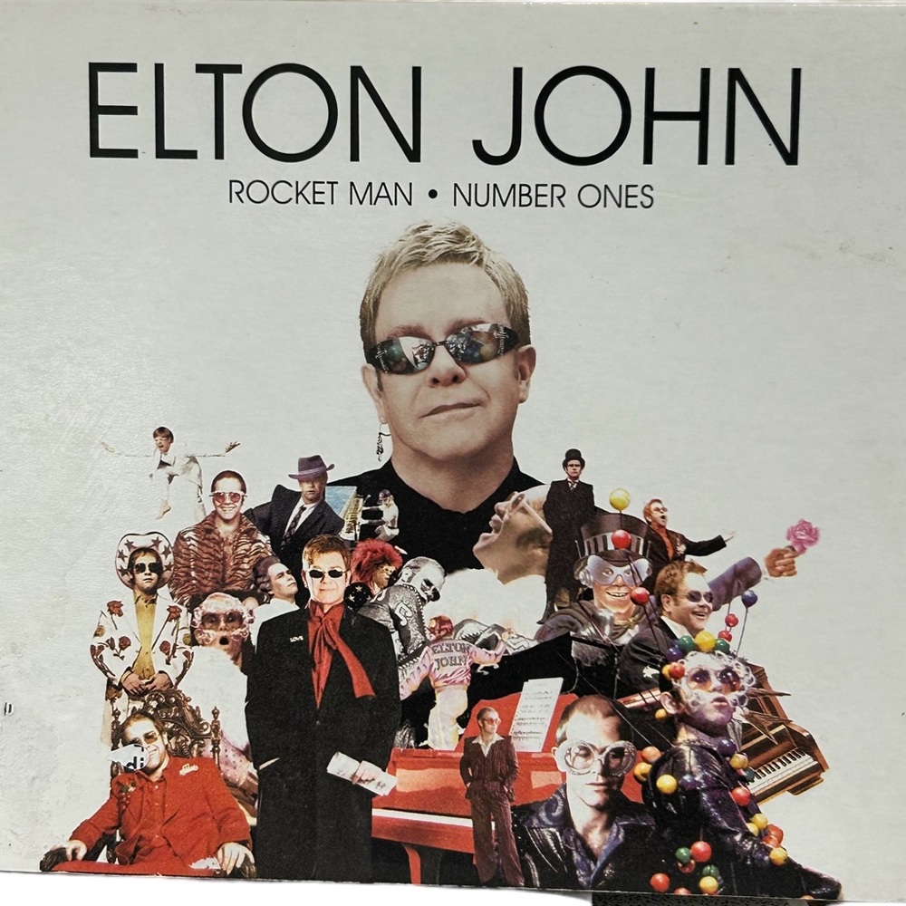 Elton John Rocket Man Number Ones Music CD